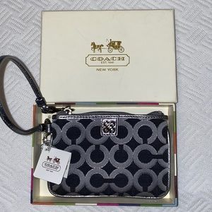 Coach Signature Collection Wristlet Clutch